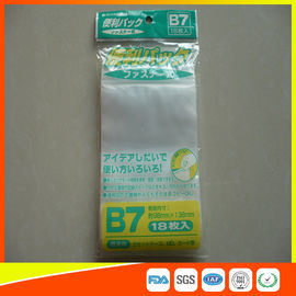 China Sacos personalizados do fechamento do fecho de correr do empacotamento plástico, malote plástico claro do zíper fornecedor