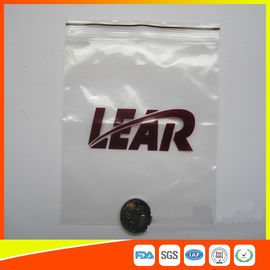 China Os sacos Ziplock da embalagem plástica poli do PVC Waterproof Resealable com zíper fornecedor