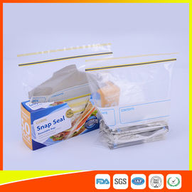 China Sacos Ziplock transparentes herméticos do petisco para o tamanho personalizado do acondicionamento de alimentos fornecedor