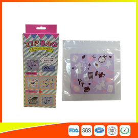 China Costume decorativo plástico sacos Ziplock impressos para o armazenamento dos produtos da variedade fornecedor