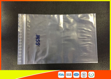 China Sacos de plástico claros Resealable do fechamento do fecho de correr do PE do OEM e bordo superior com Eco - Mark fornecedor