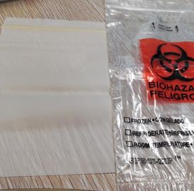 China O transporte do espécime do tamanho padrão ensaca/espessura biodegradável do costume dos sacos do Ziplock fornecedor