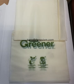 China O bio Ziplock biodegradável aprovado Waste zero ensaca o saco de empacotamento do adubo feito da planta fornecedor