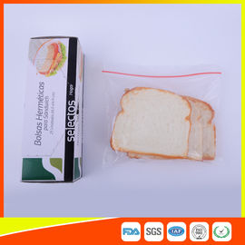 China O sanduíche plástico da parte superior do zíper do OEM ensaca biodegradável para o mantimento fresco fornecedor