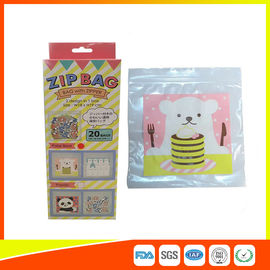 China O costume dos desenhos animados imprimiu sacos Resealable com parte superior do zíper para o alimento/doces/cookies fornecedor