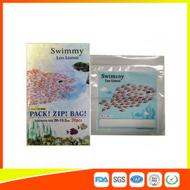 China Costume Ziplock sacos de empacotamento impressos, malotes Resealable coloridos do alimento fornecedor