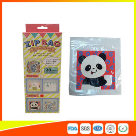 China O costume plástico do HDPE imprimiu sacos Ziplock/sacos de empacotamento personalizados Resealable fornecedor
