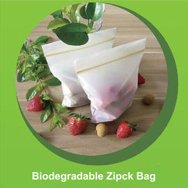 China Sacos Ziplock biodegradáveis seguros que gravam a superfície que segura o tamanho de 12cm x de 17cm fornecedor